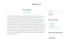 Desktop Screenshot of bbi-aktuell.de